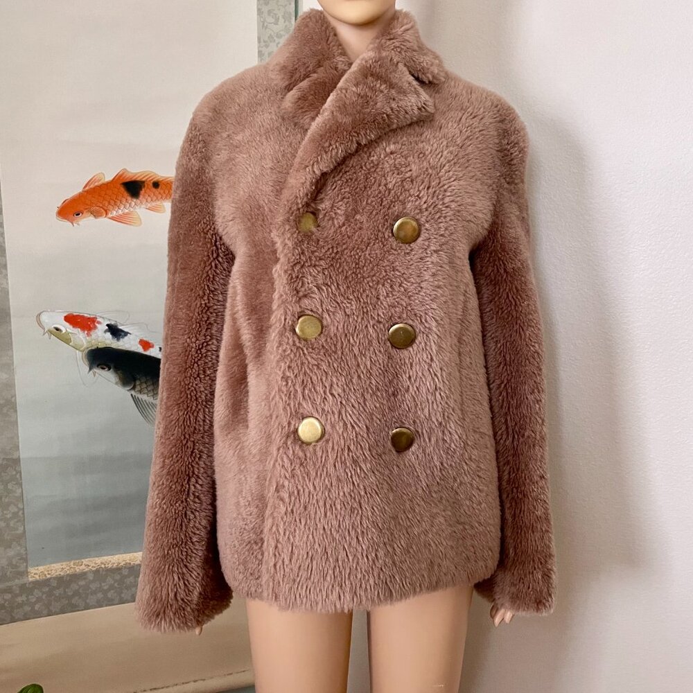 Authentic BALENCIAGA Lamb Shearling Teddy Coat